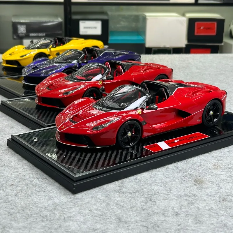 SP MODEL 1:18 Jumping Horse - Rafa Open Top Version - Resin Car Model, Boys' Gift Toy, Collection Decoration Item.