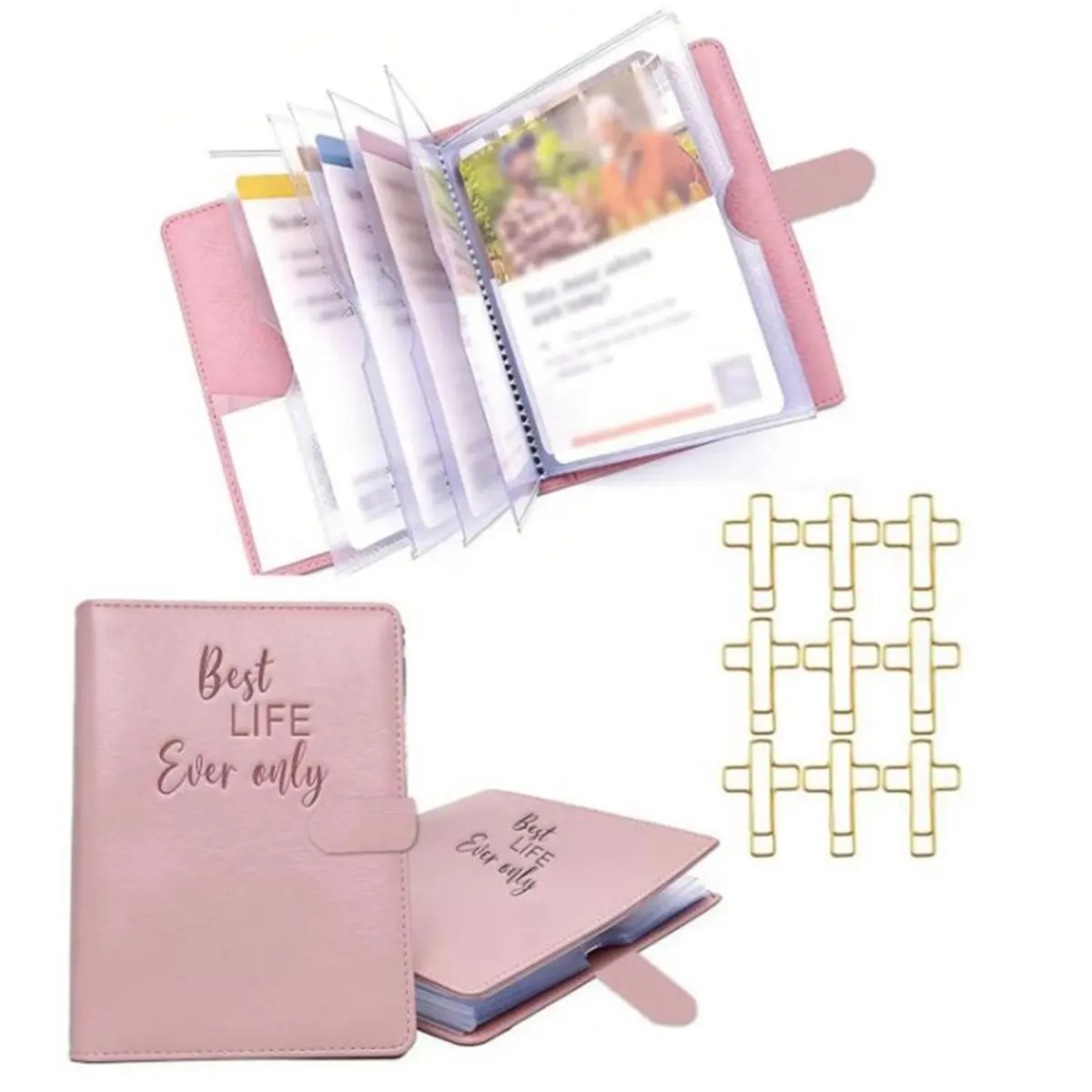 Home Tool Leather Flyer Holders, Gift for Witnesses, Folder Organizers, Suitable for Home, Study, or Workplace Environments.