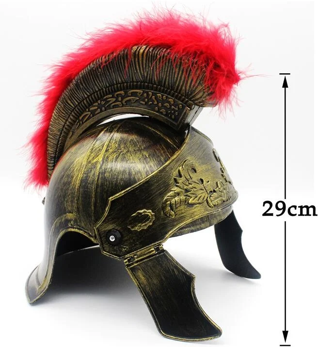 

Halloween props helmet general Hat Warrior Knight Helmet Cosplay performance hat Roman Warrior