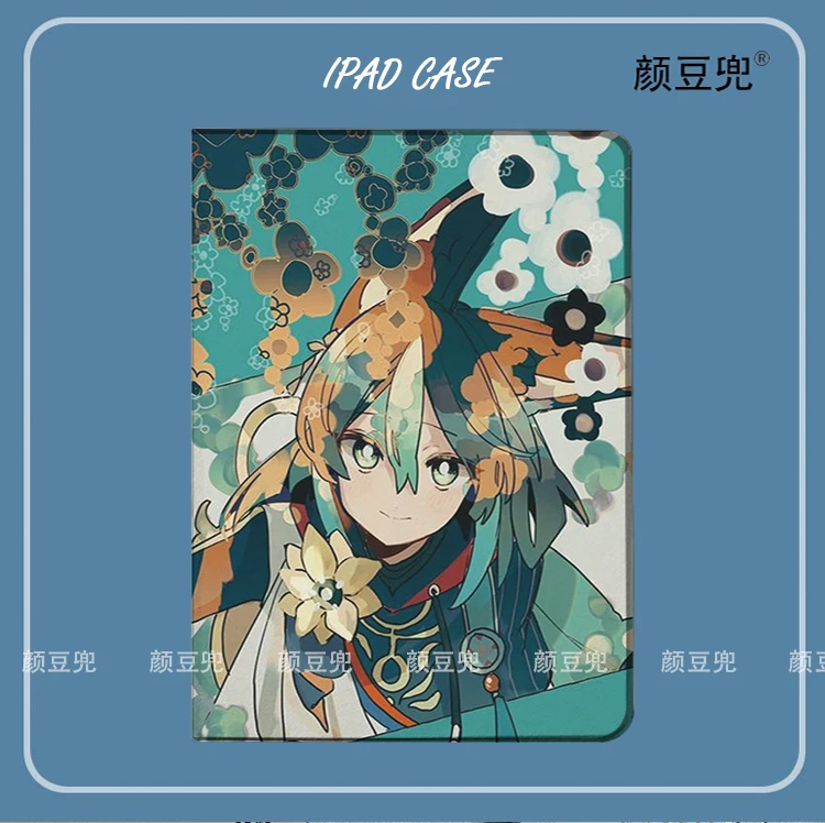 

Tighnari Anime Genshin Impact For iPad 10.2 9th Mini 6 5 Case Luxury Silicone For iPad Air 4 5 iPad Pro 11 12.9 Protective Shell