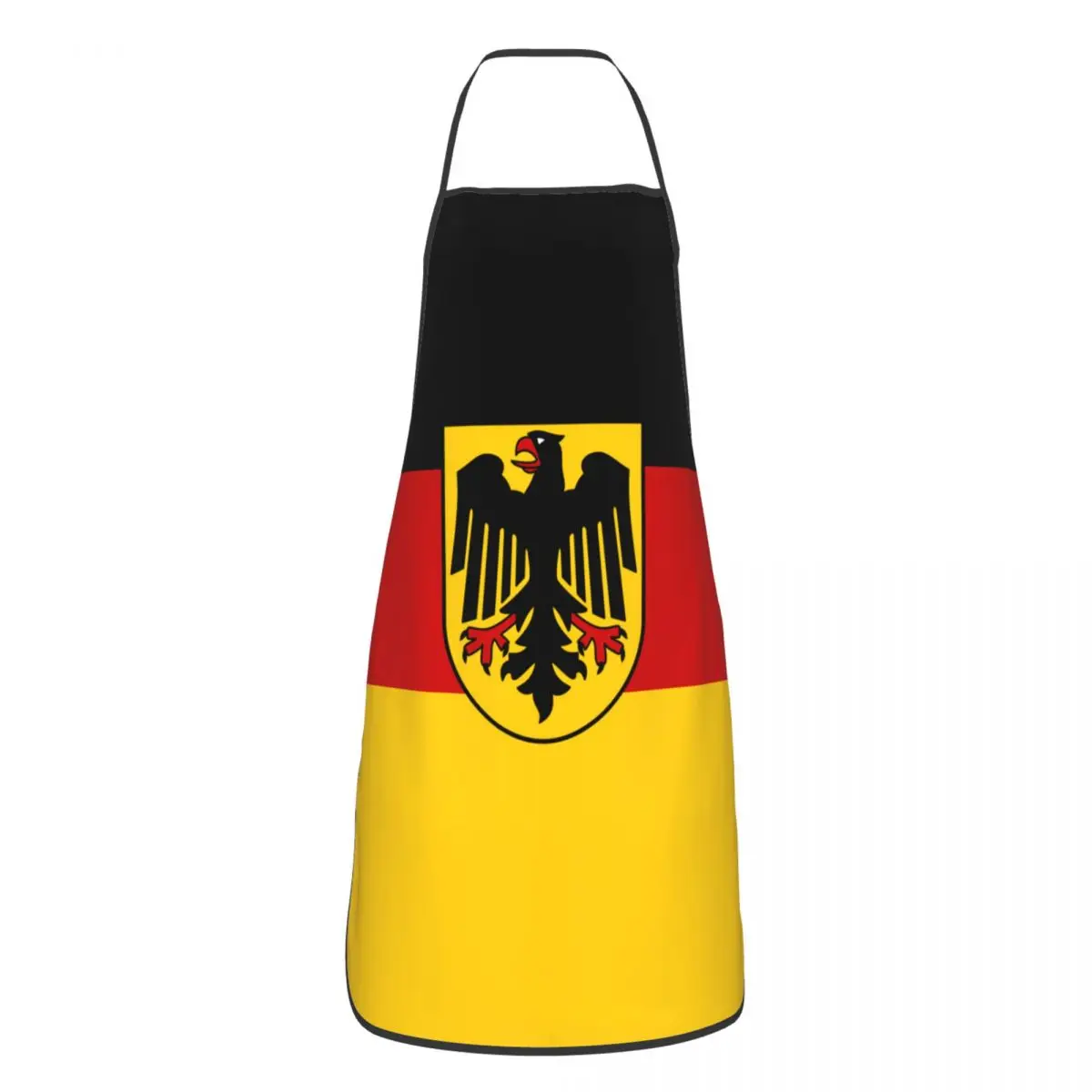 Germany Flag Apron for Women Men Unisex Bib German Patriotic Kitchen Cooking Tablier Cuisine Chef Painting