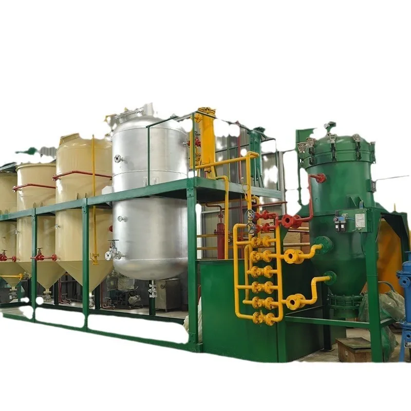 10-20 Ton Tea Seed Extraction Equipment Soybean Vegetable Oil New Refining Machine Commercial Oil Mill Oil Press