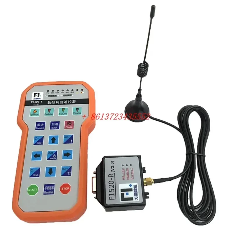 CNC control system for plasma flame cutting machine CNC wireless remote control f1510/f1520/f1521