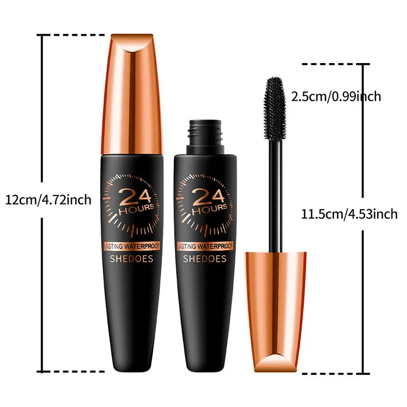 1Pc Nieuw Merk Wimper Mascara Make-Up Langdurige Natuurlijke Waterdichte Verlengt Wimpers Zwart Professioneel Oog Mascara Cosmetisch