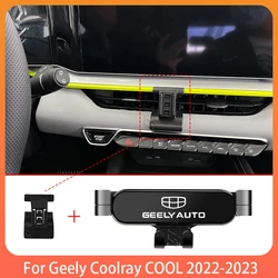 Phone Holde Car For Geely Coolray COOL 2022-2023 Mobile Support Special Fixed Bracket GPS Base Mount Stand Interior Accessories
