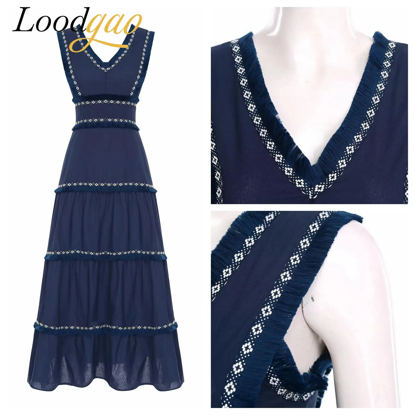 Femme Vacation Fashion Summer Dress Lady Beach Holiday Boho Sundress Vacation Dress Women A-line Tank Dress Party Vestidos