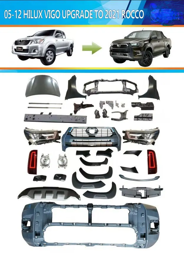 

Applicable to 2005-2014 VIGO to 2021 ROCCO surround auto parts modification