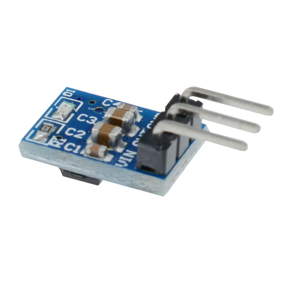 10 buah modul Buck catu daya Step-Down DC-DC 5V hingga 3.3V 5V AMS1117 LDO 800MA