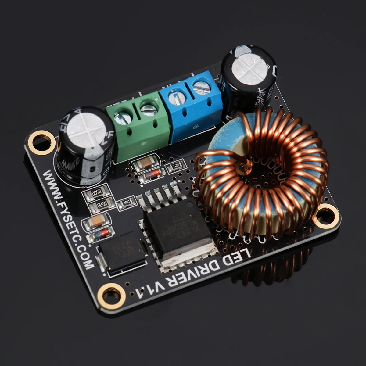 

Boost LED Driver 5 32V 93% Efficiency 60V 5A Output Constant Current Driver Over Temp Over Current for 30W LED