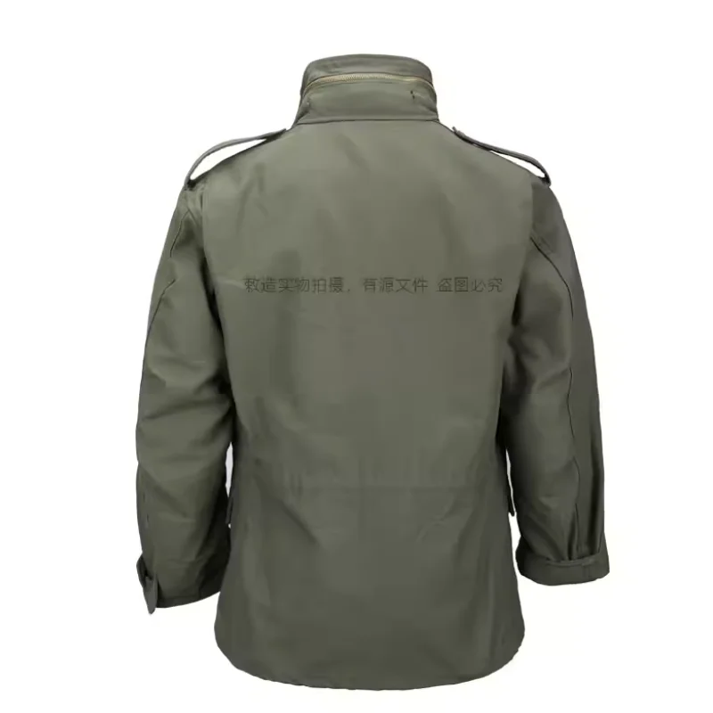 American Retro M65 Trench Coat Outdoor OG107 Field Jacket Men's Workwear Hooded