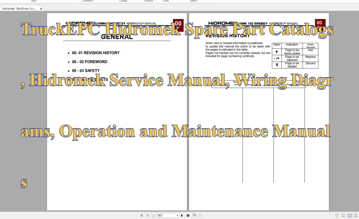 

TruckEPC Hidromek Spare Part Catalogs, Hidromek Service Manual, Wiring Diagrams, Operation and Maintenance Manuals