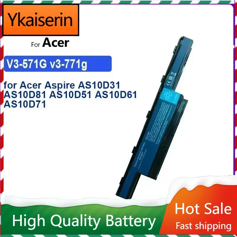 Battery for Acer Aspire AS10D31 AS10D81 V3-571G V3-771g AS10D51 AS10D61 AS10D71 AS10D75 5741 5742 5750 5551G 5560G 5741G 5750G