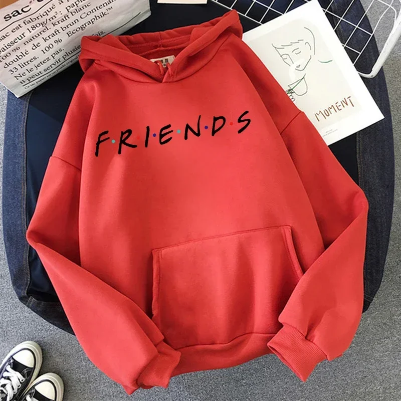 Friends TV Show Hoodies for Women, Funny Cartoon Friends Hoodies, Ullzang Graphic, Vintage Anime Sweatshirt, Female Hoody, 90s