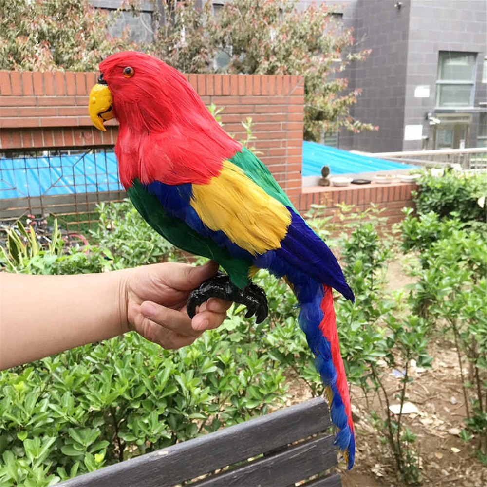

fake bird animal figures for decorations props store shop Home Balcony Garden Decoration Crafts simulation parrot bird model