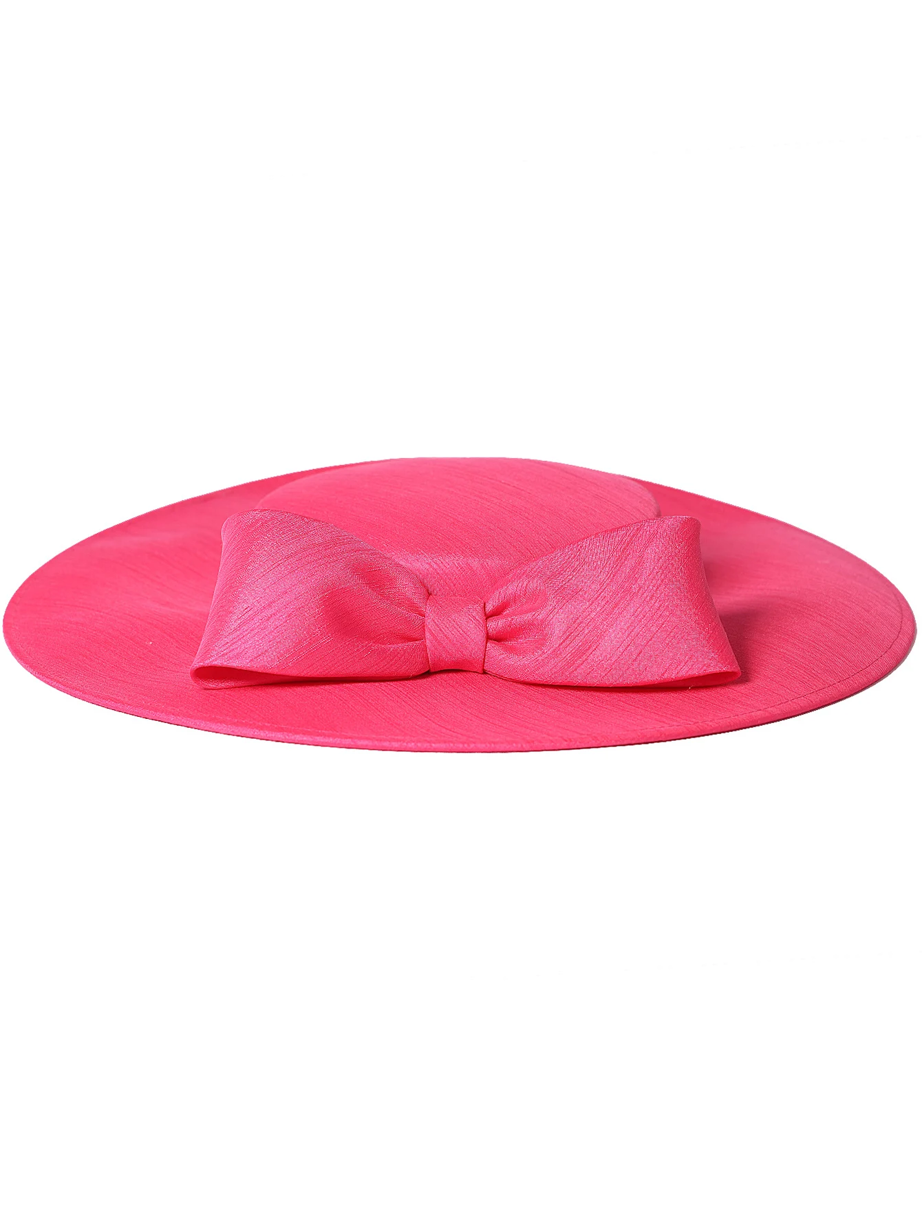 FS Elegante Elfenbein-Hüte mit breiter Krempe für Frauen, große Schleife, formelle Anlässe, Kentucky-Kappe, Dame, Hochzeit, Cocktailparty, flache Oberseite, Fedoras 2024 – Detail 18