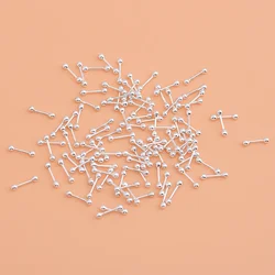 5PCS 925 sterling silver earrings, ear sticks, nose studs Korean fashion jewelry accessories for women
