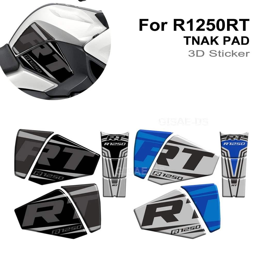 

R1250RT Motorcycle For BMW R 1250 RT R1250 R Fuel Oil Kit Knee Tank Pad protector Decals Sticker Trunk Luggage Case Emblem ﻿