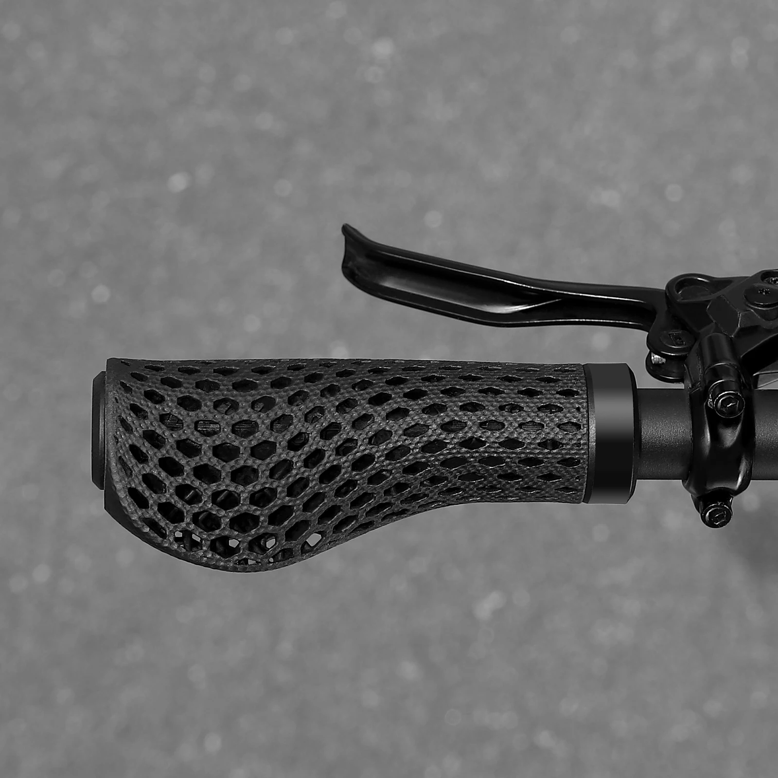 

Mountain Bike 3D Printed Grips MTB Ergonomic Grips Shock Absorbing Bike Handlebar Grips Bicycle Accessories