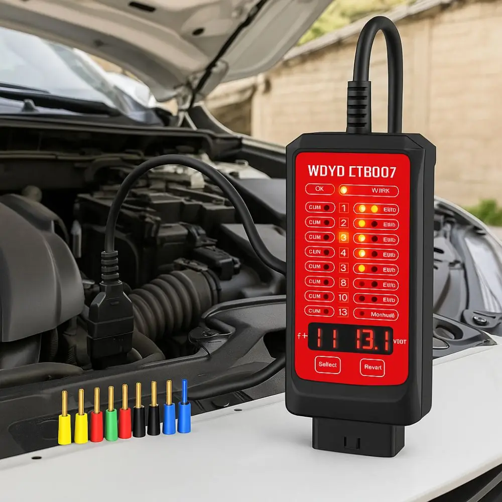 

16-контактный тестер CAN, инструмент для диагностики протоколов настройки контактов, диагностика ЭБУ, обнаружение данных в реальном времени