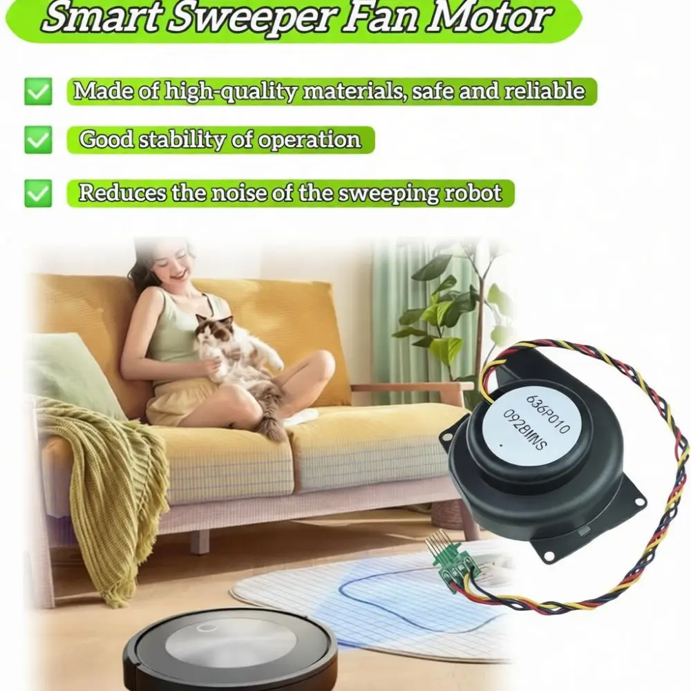 Drive Motor Replacement For Main Brush For IRobot Roomba E5 E6 I3 I4 I5 I6 I7 J7 I8 Series Sweeper Repair Accessories