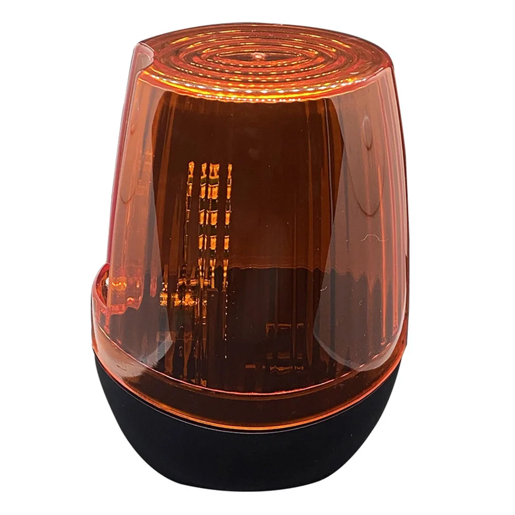 AC DC Gate Flashing Lamp for Swing and Sliding Applications IP54 Protection 12 265V AC/DC 1 5W Loading Capacity