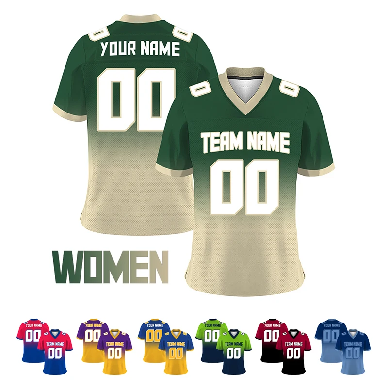 Gaa Rugby Jersey Football 2022 2023 American Soccer Jerseys Women Custom Super Urban Team T-Shirt Mesh Classic Sports Shirts