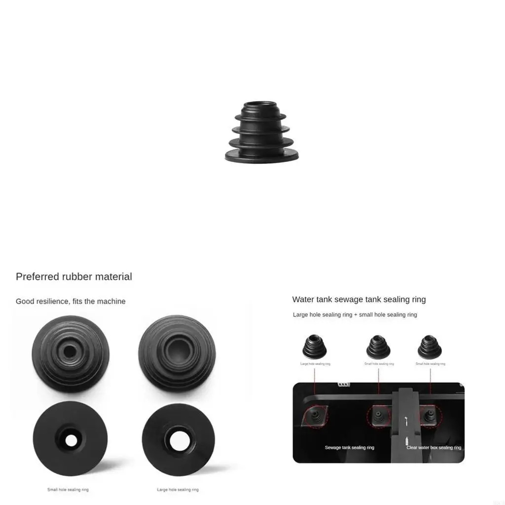 M6CB Environmentally Friendly Rubber Stopper Water Rubber Plugs Sealing Rubber Plugs for Water and Sewage Container