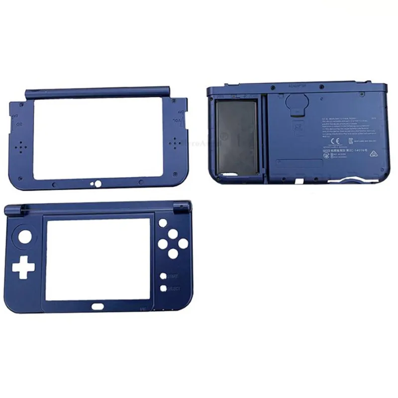 Carcasa de Marco medio con placa de cubierta de batería, pieza de repuesto superior LCD, cara interior, carcasa, 3DS XL LL, 6 colores, nuevo