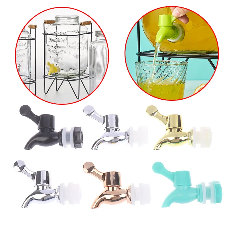 1pc 12mm Leak Proof Faucet Water Tap Glass Wine Bottle Jar Barrel Water Tank Faucet With Filter Wine Valve Water Dispense