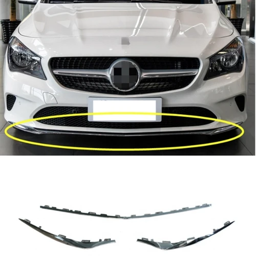 Embellecedor cromado del parachoques delantero 1178855000 1178855100 1178854900   Para Mercedes Benz Clase CLA W117 2016-2019