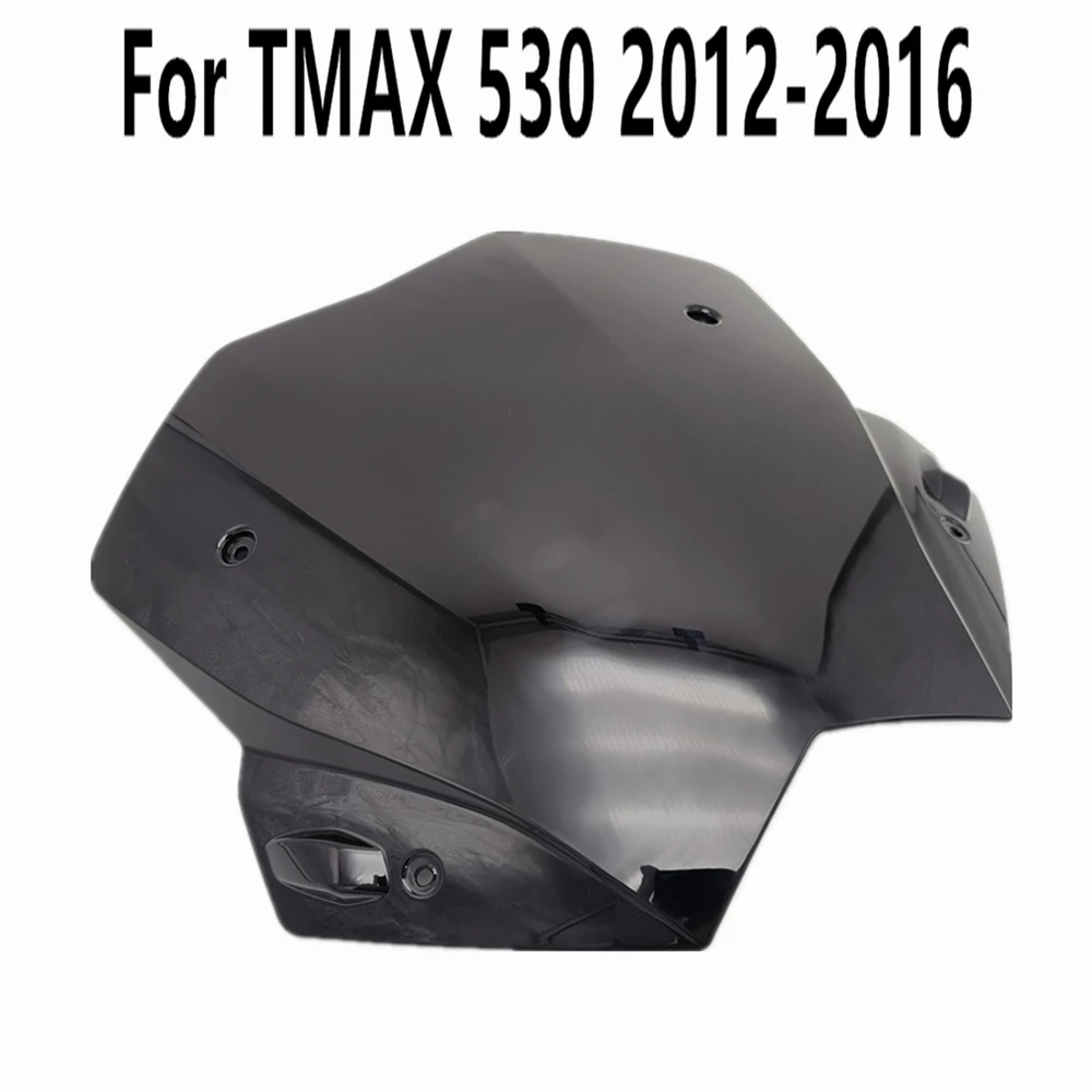 

For Yamaha TMAX530 TMAX 530 2012-2013-2014-2015-2016 Fit YZF Wind Deflectore Black Clear Windscreen Convention Windshield