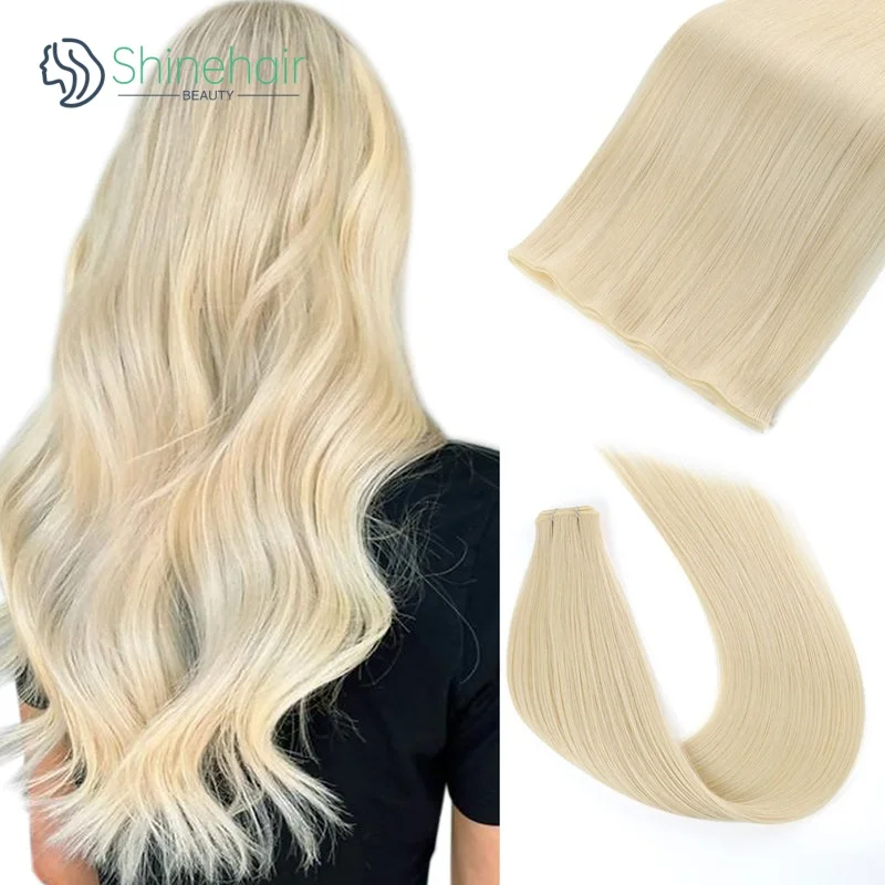 613 Blonde glatte Haarbündel, 100 % Echthaarverlängerungen, 3 Bündel, 12A, vietnamesisches Echthaar, brasilianisches Remy-Haar, 76,2 cm