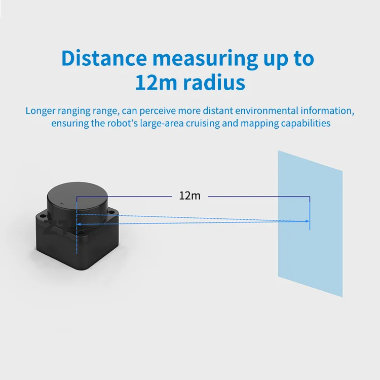 DTOF  LD06 scanning  scanner radar sensor robot sensor  mapping 360 degree lidar sensor