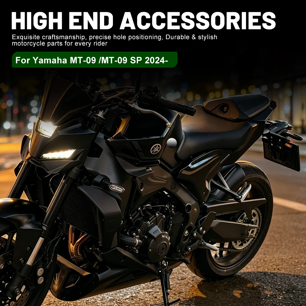 

For Yamaha MT-09 MT-09 SP 2024-2025 New motorcycle ABS Rear Infill Panels Side Panels Covers Side Frame Fairing Accessory