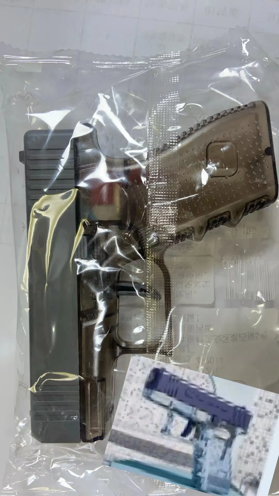 حار صغير الصحراء النسر الميكانيكية إطلاق مستمر مدفع المياه مسدس صغير الصيف في الهواء الطلق الشاطئ لعبة فقراء تبادل لاطلاق النار مدفع المياه للأطفال #1