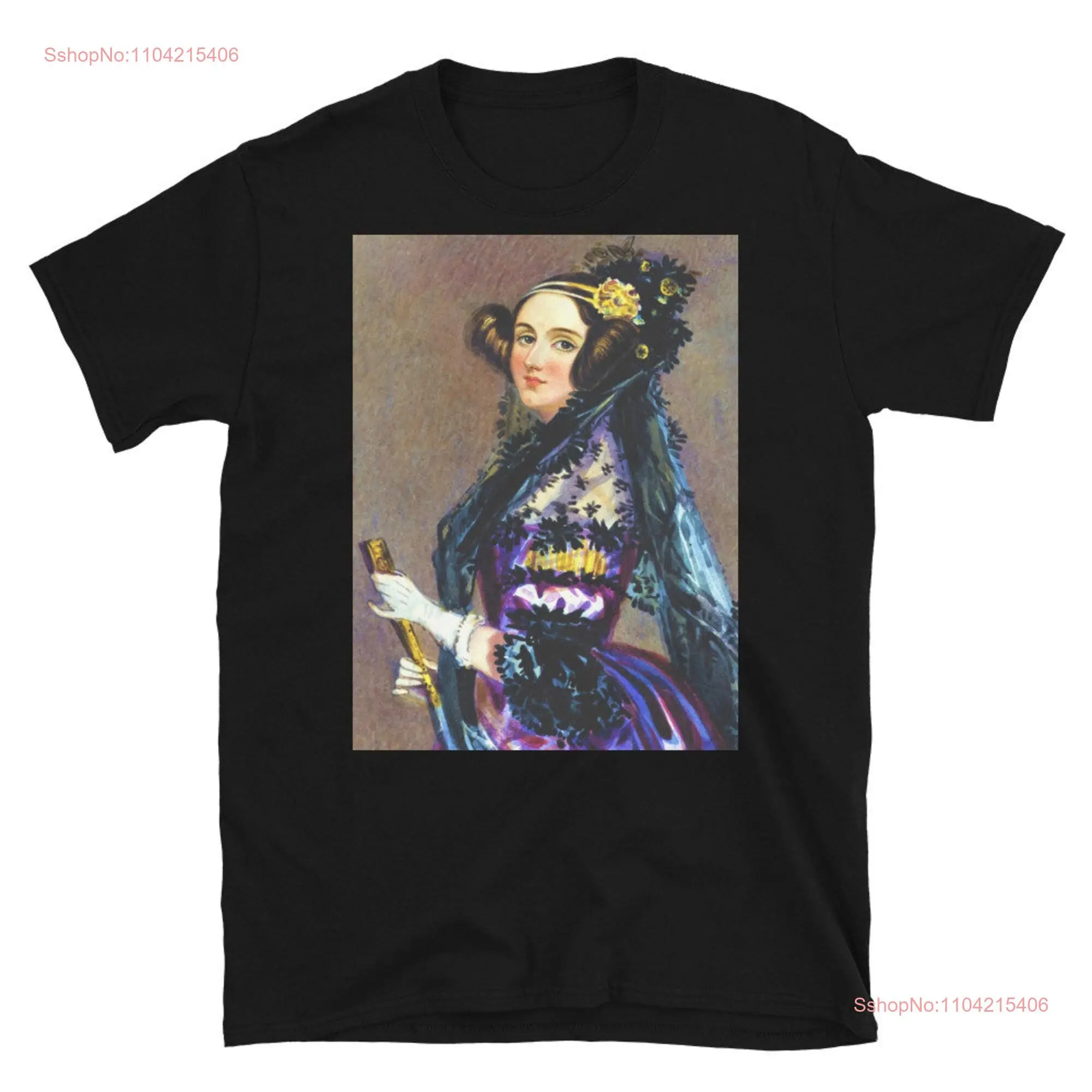 Ada Lovelace T shirt long or short sleeves