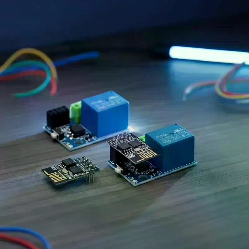 ESP8266 ESP-01S 5V WiFi Relay Module Wireless App Control Switch Board for Smart Lighting Automation