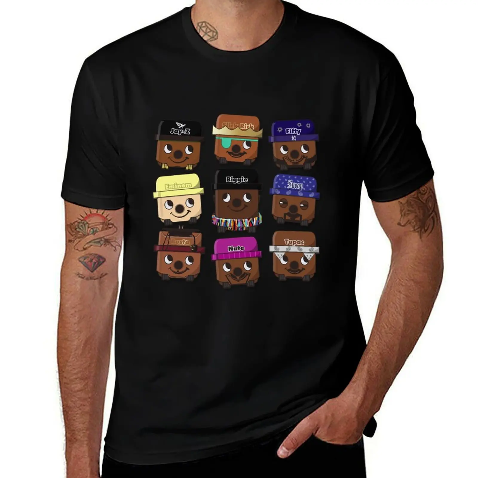 

Hip-Hop Henry Hoovers (Rapper Vacuums) T-Shirt Basic Comfort Fit T-Shirt for Men