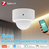 Tuya Zigbee Smart PIR Motion Sensor Movement Detector Smart Human Body Movement Sensor Works With Alexa Google Home Assistant