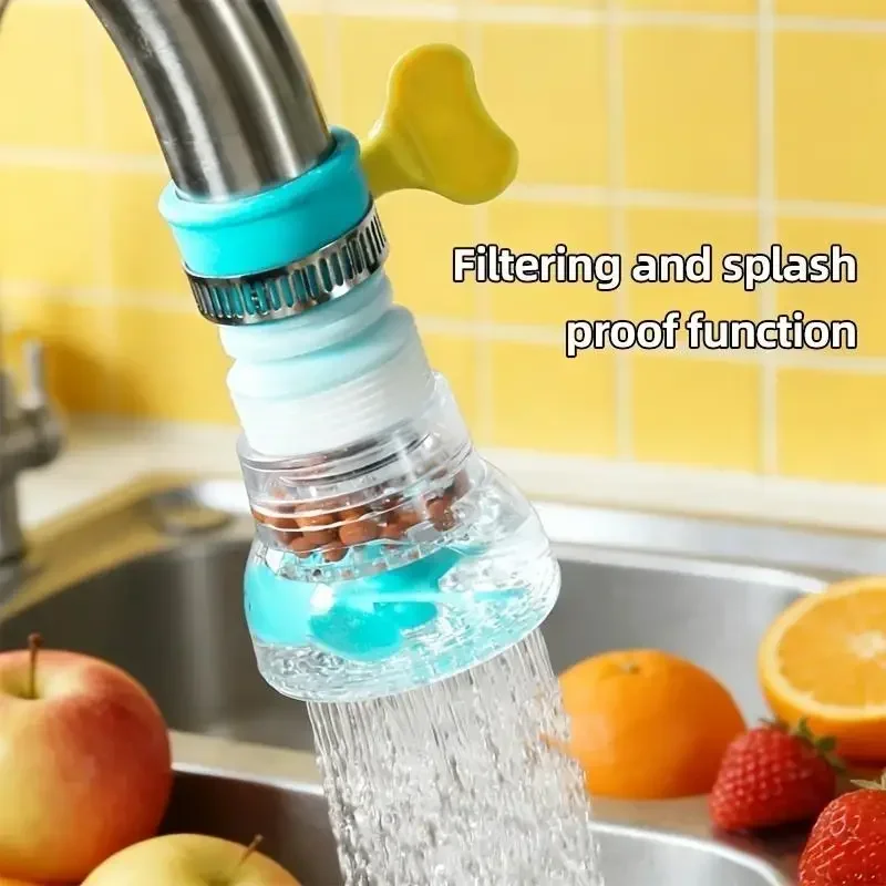 1/2/3PCS 360° Swivel Faucet Extender for Kitchen & Bathroom, Tool-Free, Splash-Free, Water-Saving