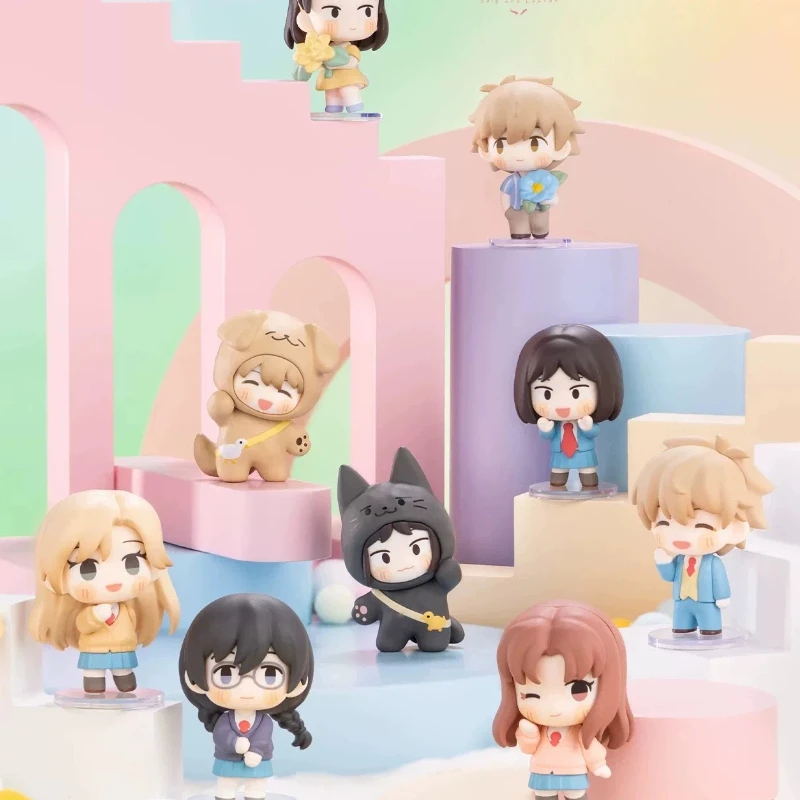 

Blind Box Super Mini Series Skip And Loafer Figure Collectible Peripheral Desktop Decoration Gift For Anime Collectors