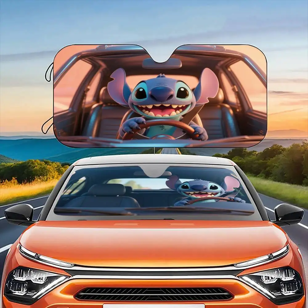 ستائر ظلة للسيارة مضادة للتشغيل ومضحكة للزجاج الأمامي وحماية من الأشعة فوق البنفسجية وواقي تبريد من الشمس الأمامي