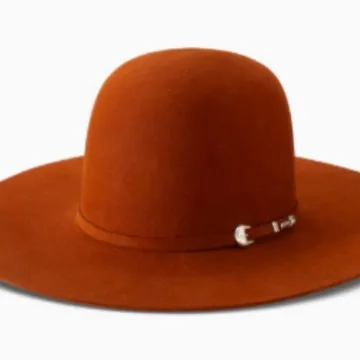 

Felt Cowboy Hat Fashionable Pure Wool Denim Style Felt Hat Wool Cowboy Hat