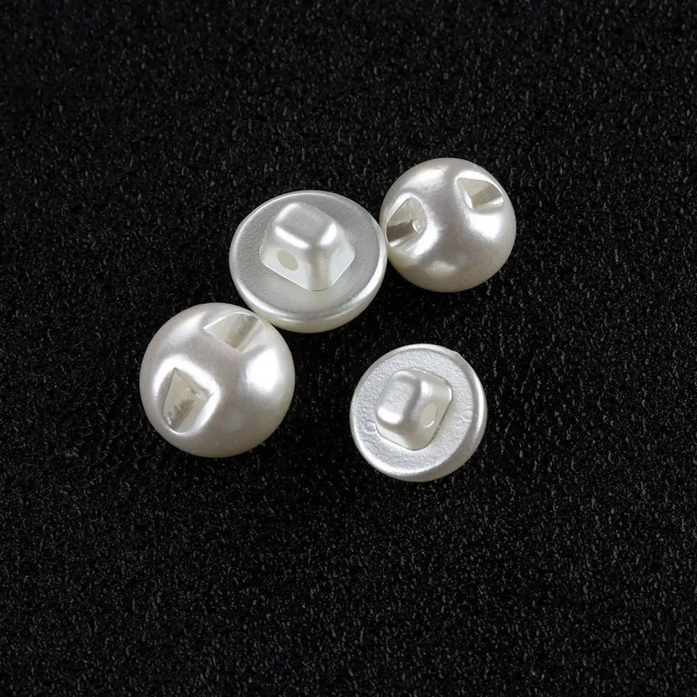 50PCS Tool Mushroom Garment Decorative Crafts Clothing Dress Accessories Pearl Buttons Sewing Scrapbooking