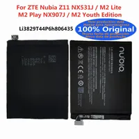 New Original Battery Li3829T44P6h806435 For ZTE Nubia Z11 NX531J / M2 Play NX907J / M2 Lite / M2 Youth Edition Bateria Battery