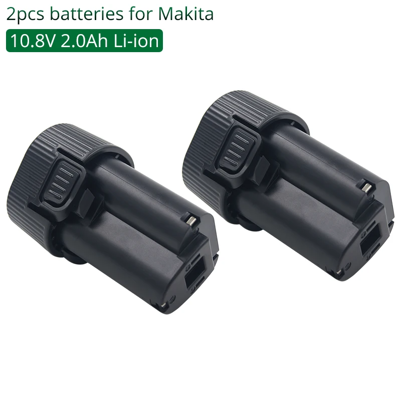 2PCS BL1013 Li-ion10.8V 12V 2.0Ah Replacement Battery for Makita Power Tool 194550-6 194551-4 Lithium Rechargeable Battery