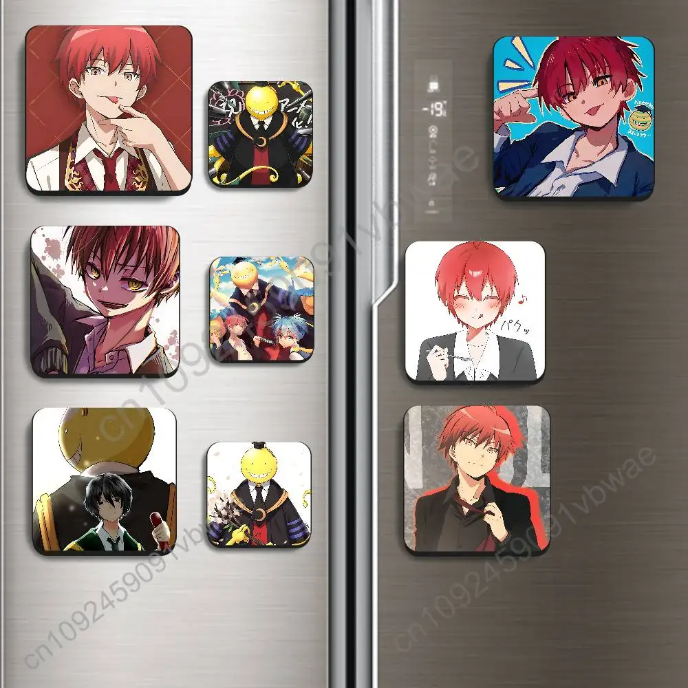 Karma Akabane Ansatsu Kyoshitsu BestSelling Autocollant magnétique pour réfrigérateur Aimants de réfrigérateur adhésifs aux surfaces métalliques Feuilles