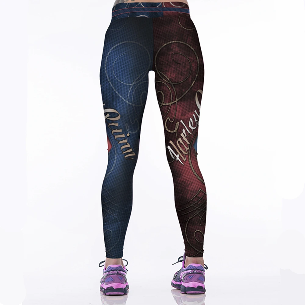 Women Sport Leggings 3D Print High Waist Running Pants For Yoga Quick Dry Sport Trouser Girls Gym Fitness Tights Sportwear Femme