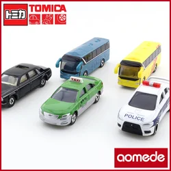 TAKARA TOMY tomica  1/64 Metal scale diecast wooden car fire truck  matchbox cars  car toy CN-02 TAXI POLICEC ChinaBus red flag