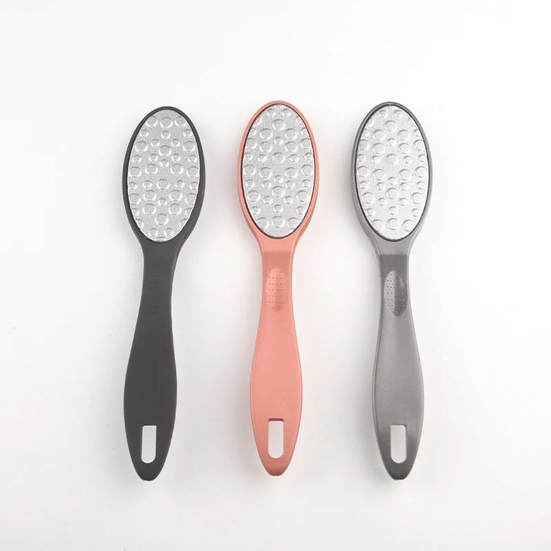 

SunShine 3Pcs Professional single-sided Foot File Heel Grater For The Feet Pedicure Rasp Remover Metal Scrub Manicure Nail Tools